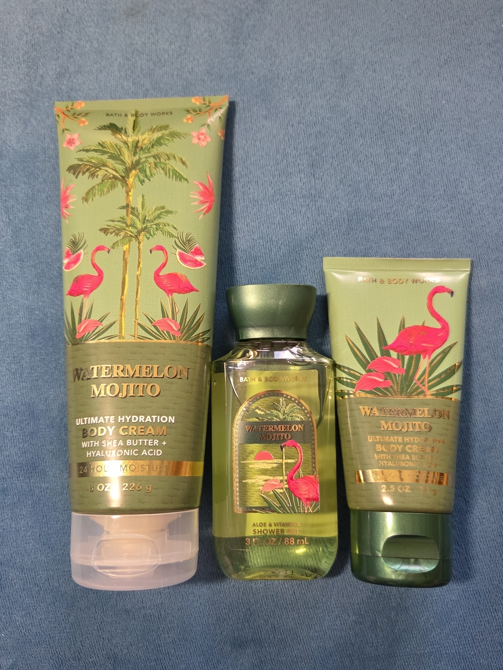 NWT B&BW Watermelon Mojito Body Cream & Wash Set
